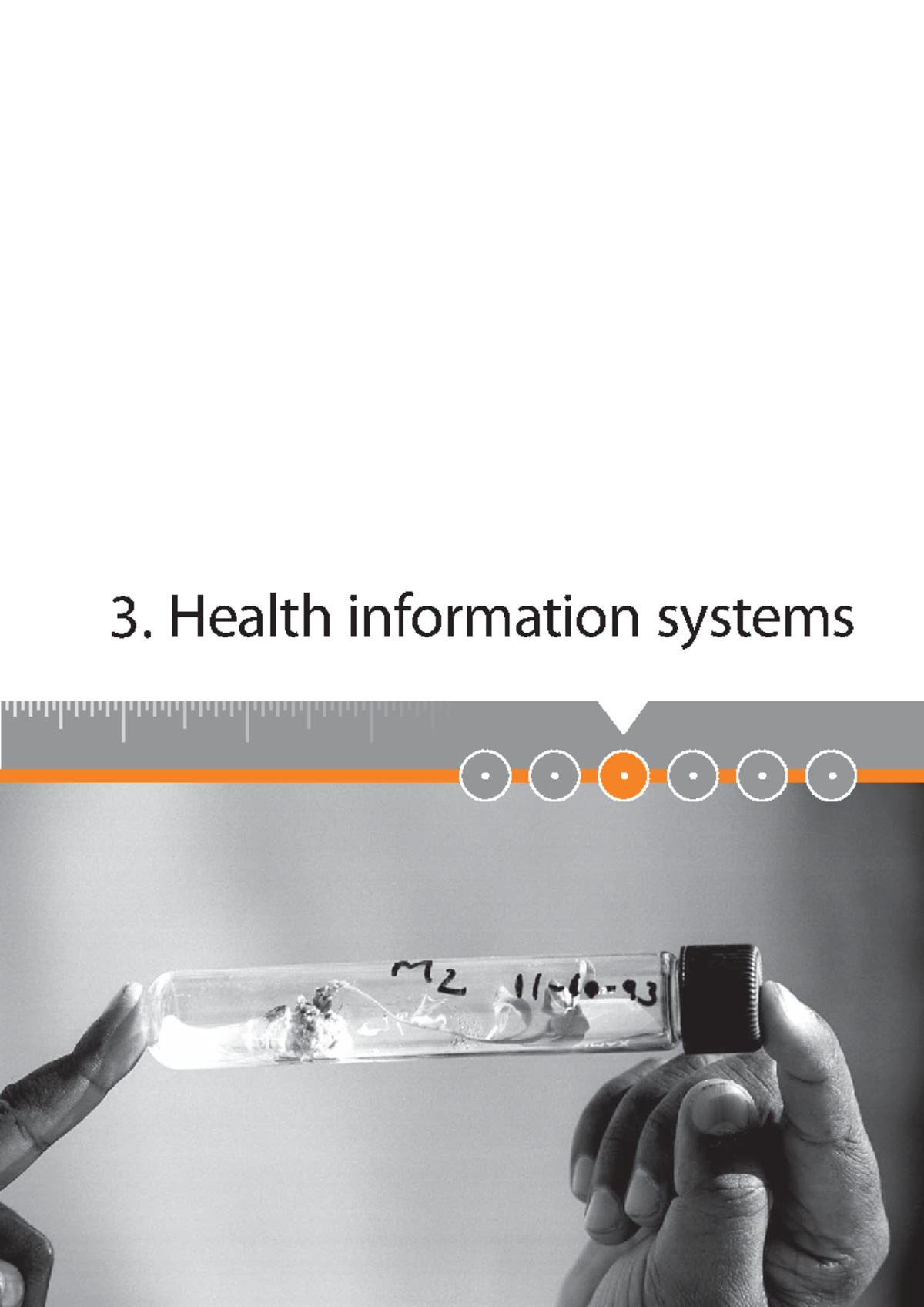 3rd Bloock - notes - 3. Health information systems Health information ...