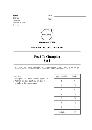 lab report sb025 experiment 3