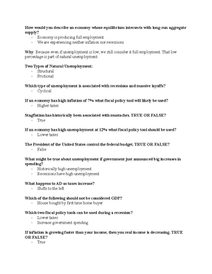 UNIT 1 Notes Macroecon - ECO 2030: Principles Of Macroeconomics UNIT 1 ...