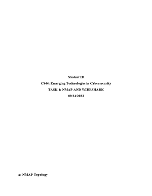 Derek Beauchamp Tech Fite Case Study C841-task 2 - Western Governor’s ...
