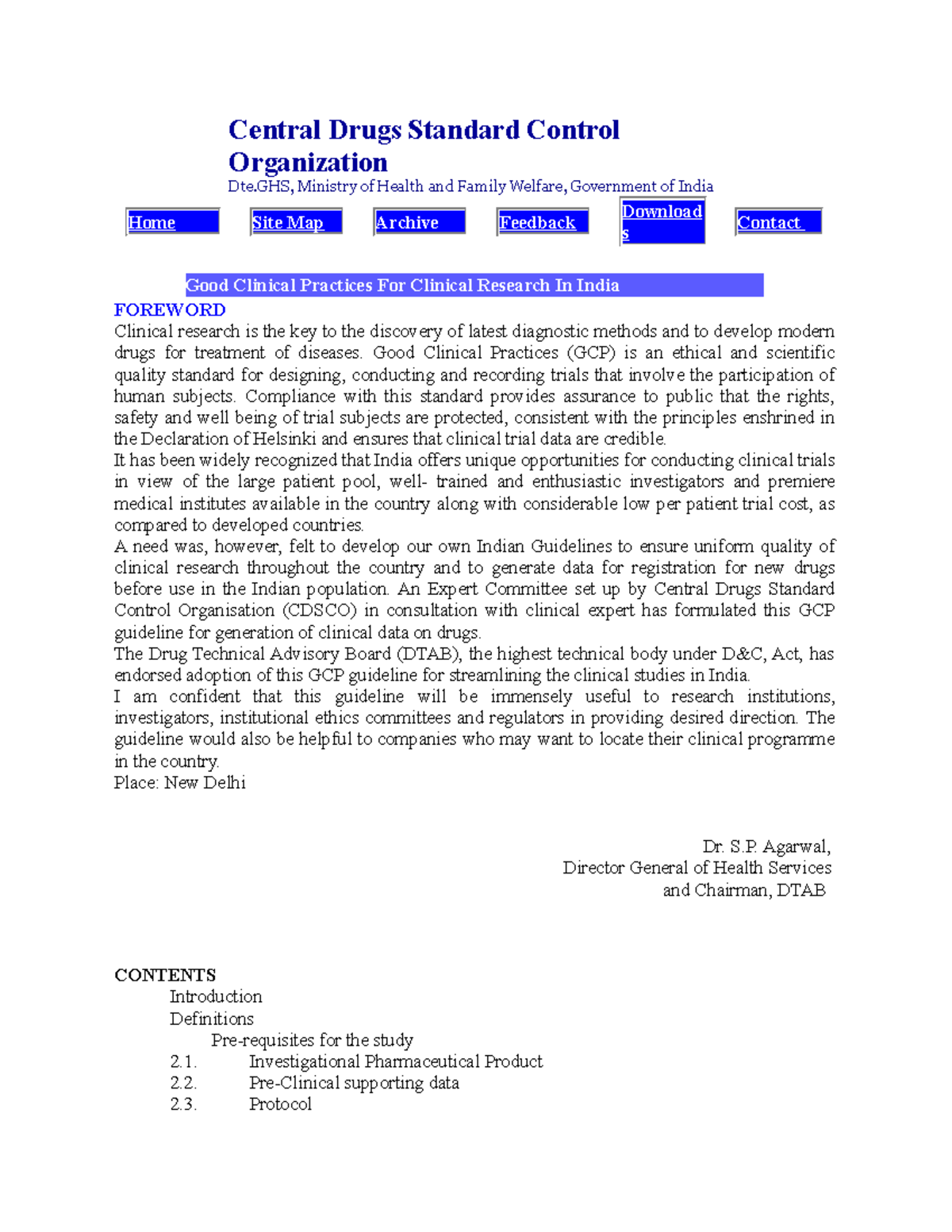 Central Drugs Standard Control ( Cdsco) - Central Drugs Standard ...