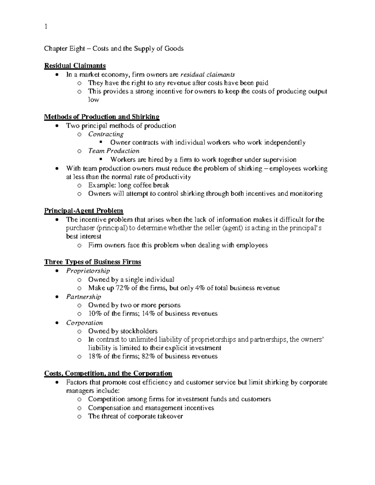 chapter-eight-notes-1-chapter-eight-costs-and-the-supply-of-goods