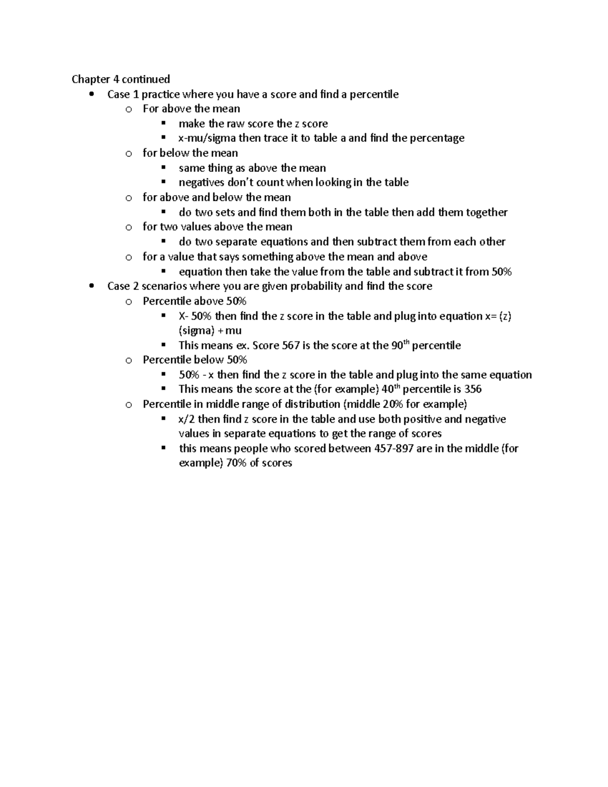 Chapter 4 continued case practice Chapter 4 continued Case 1