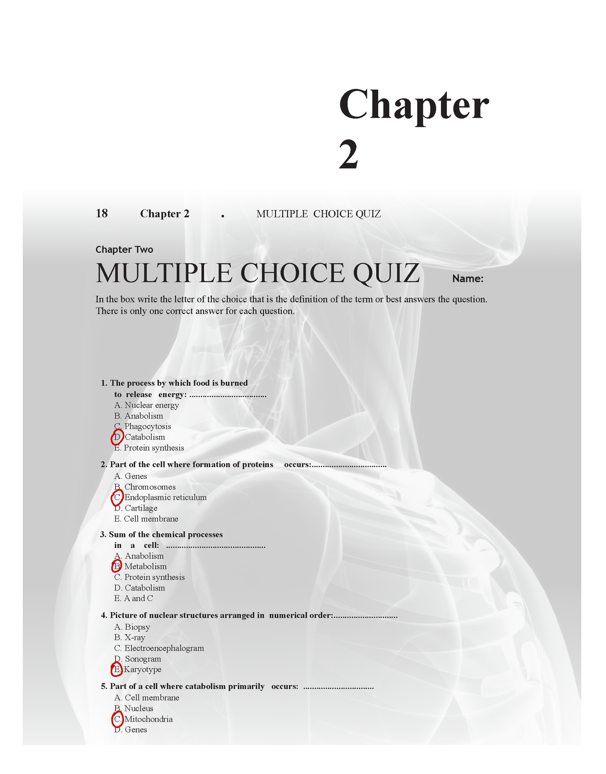 assignment chapter 2 multiple choice quiz