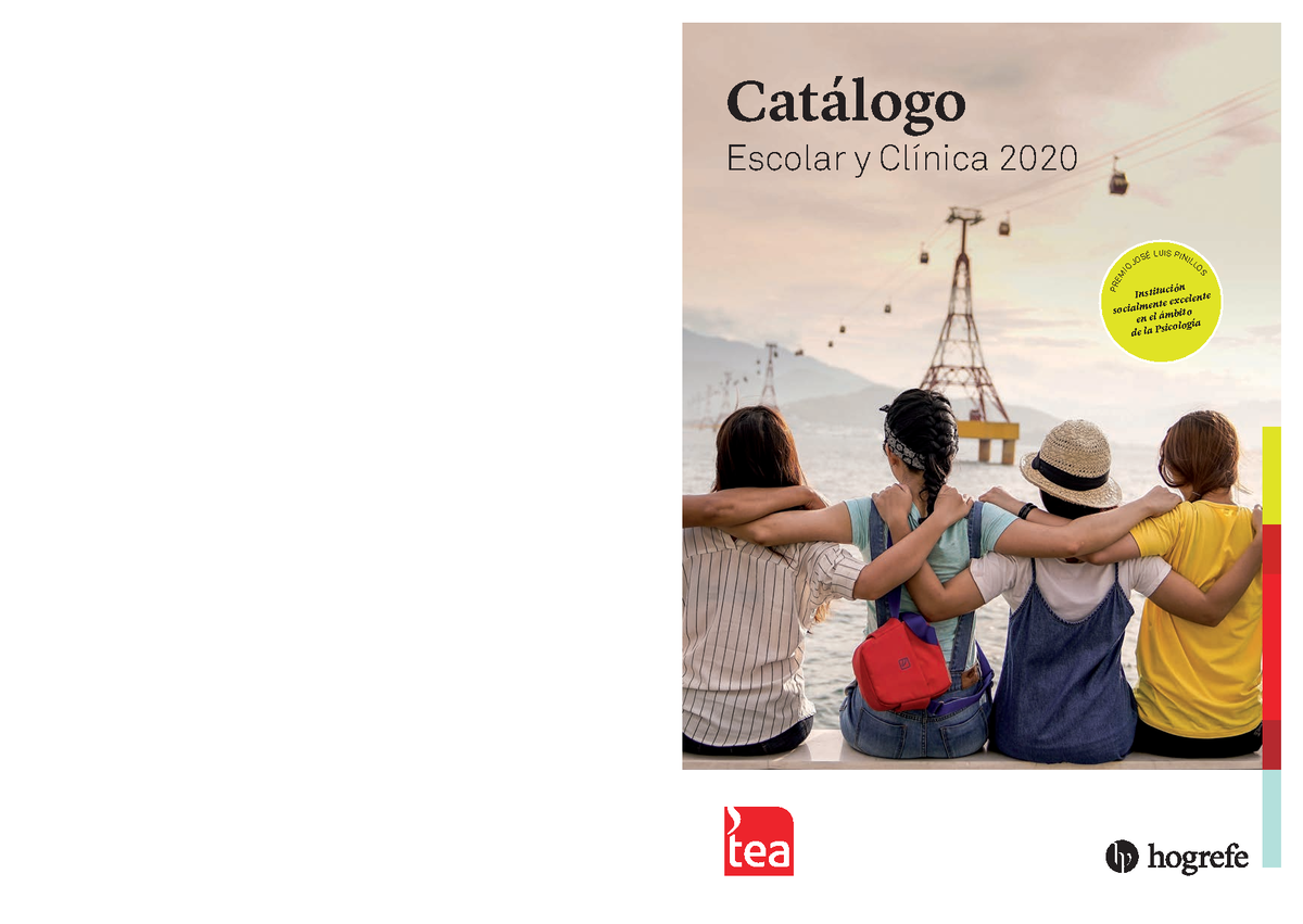 Catálogo TEA Ediciones Clínica-Educativa - TONI- SERVICIOS ESCOLARES ...