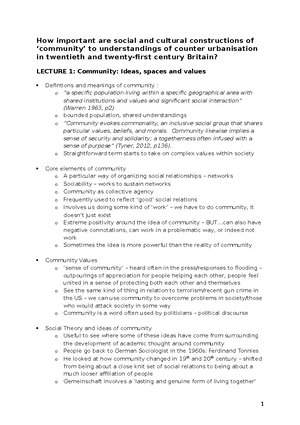 Education notes - (Collins and Coleman 2008: 282). Critically examine ...