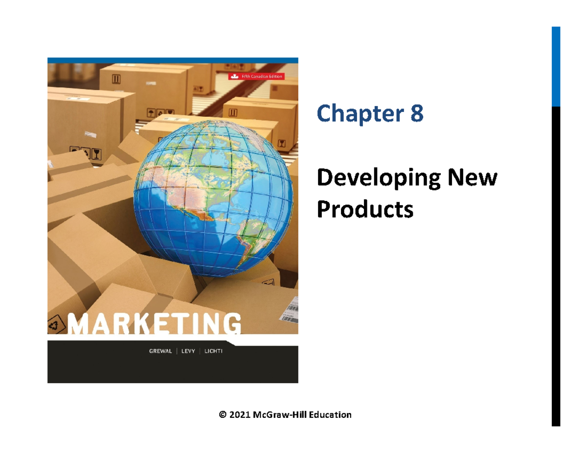 Lecture 8 New Product Development - Chapter 8 Developing New Products ...