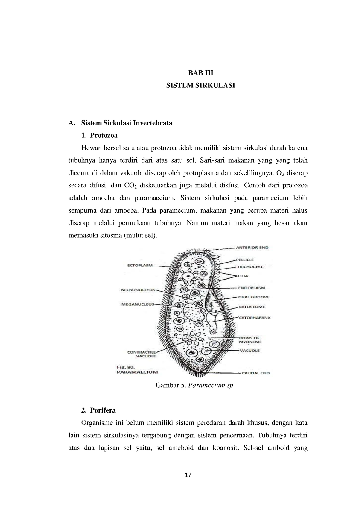 Modul Pembelajaran Fisiologi Hewan Bab 3 Sistem Sirkulasi - BAB III ...