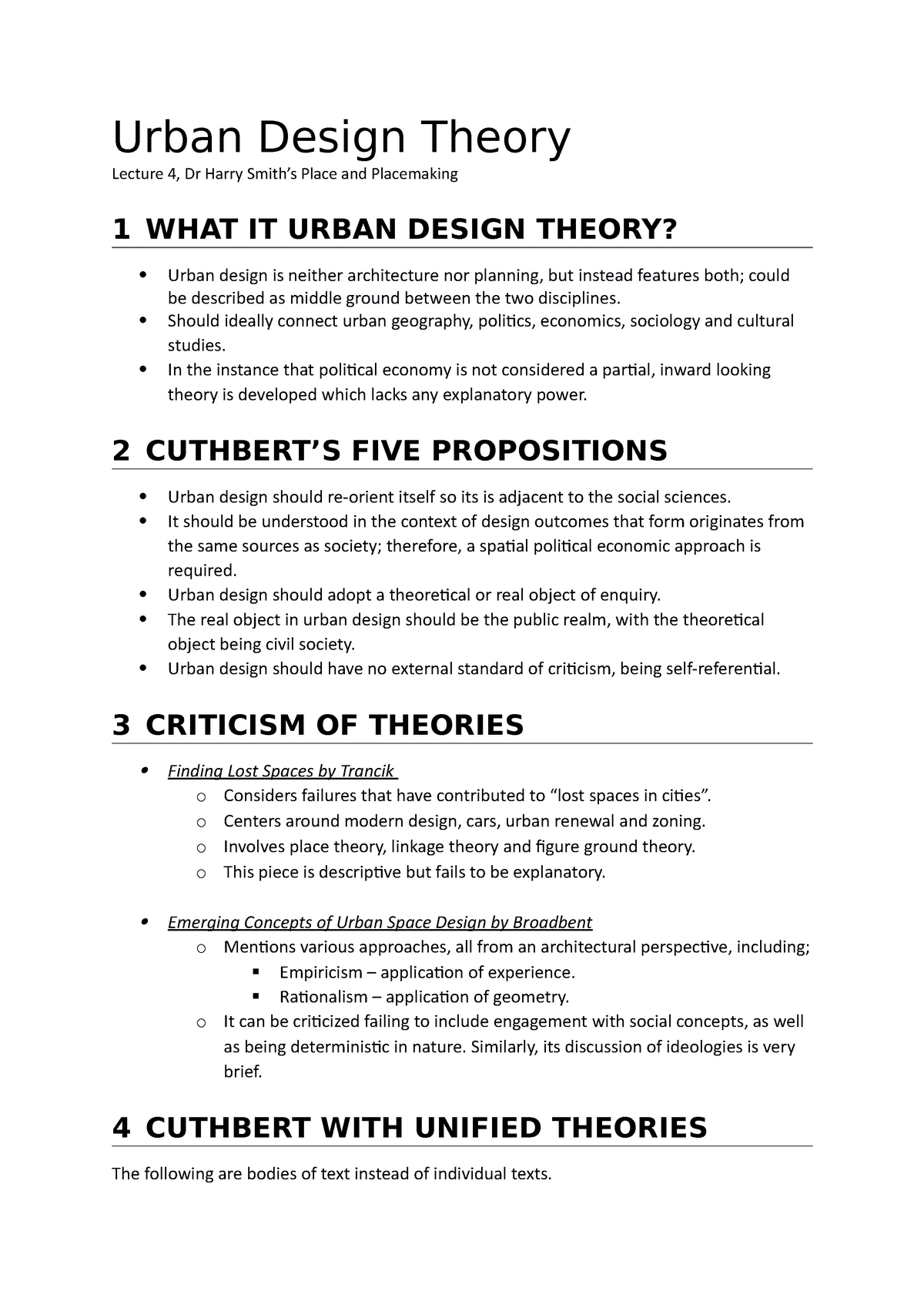 What is Design Theory?. Design theory involves the fundamentals