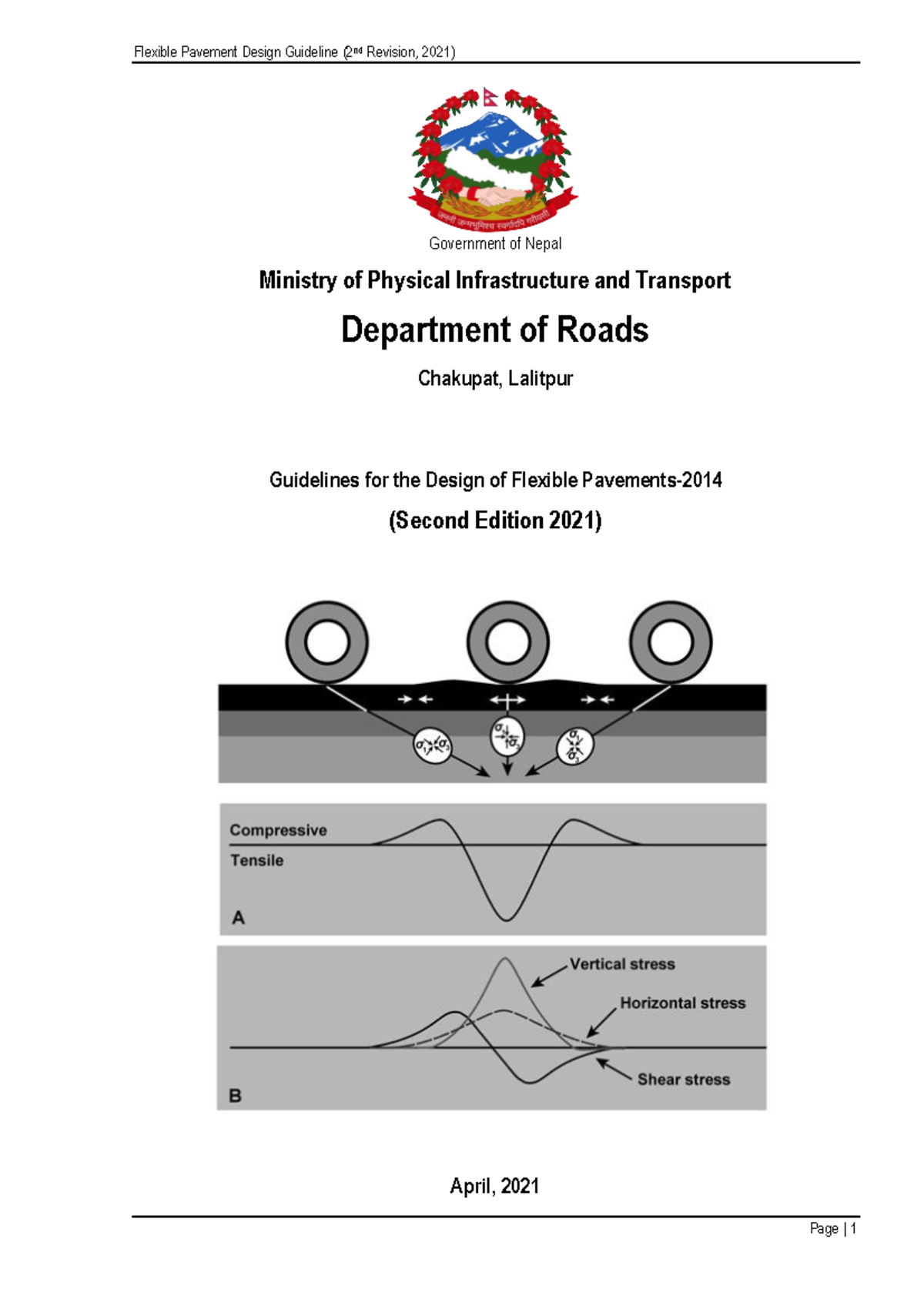 Guidelines for the design of Flexible Pavement 2021 - Flexible Pavement ...