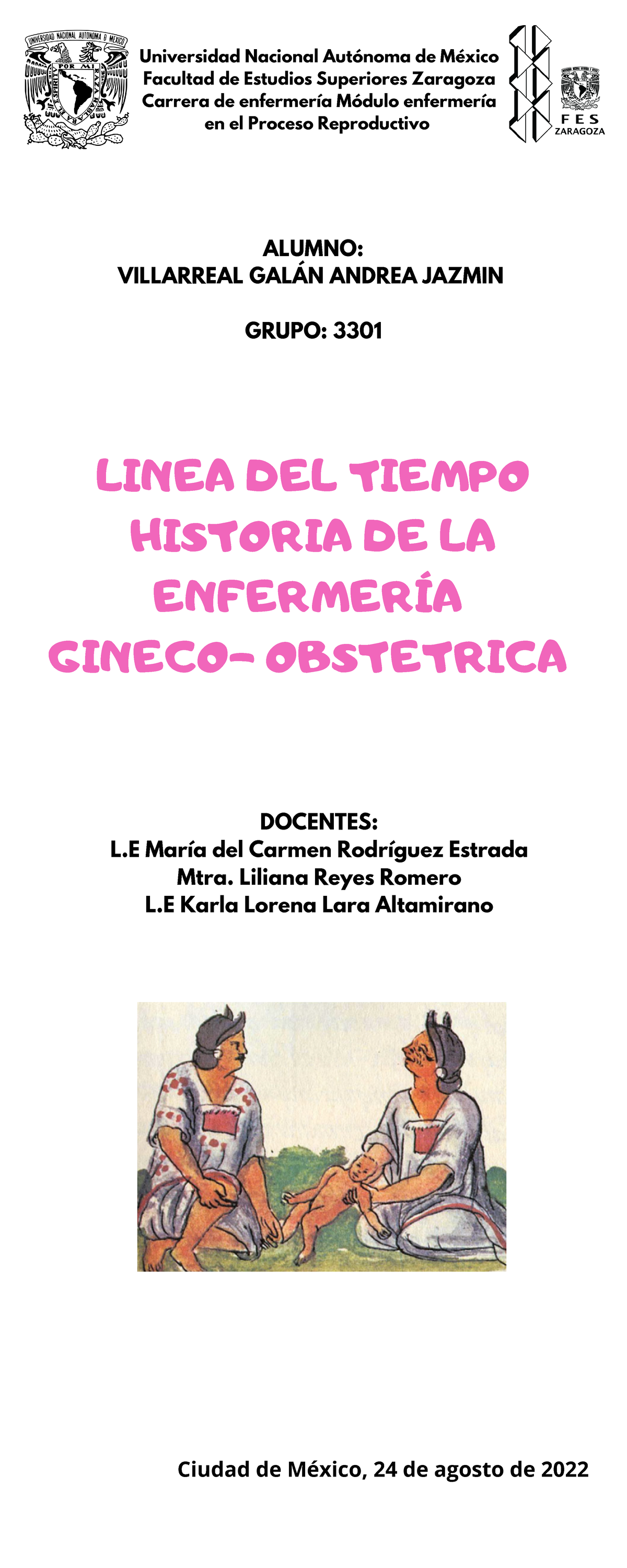 Historia Gineco Obstetricia Universidad Nacional Aut Noma De M Xico