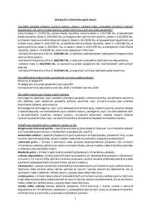 Otazky Izs A Reseni Krizovych Situaci 2 Studocu