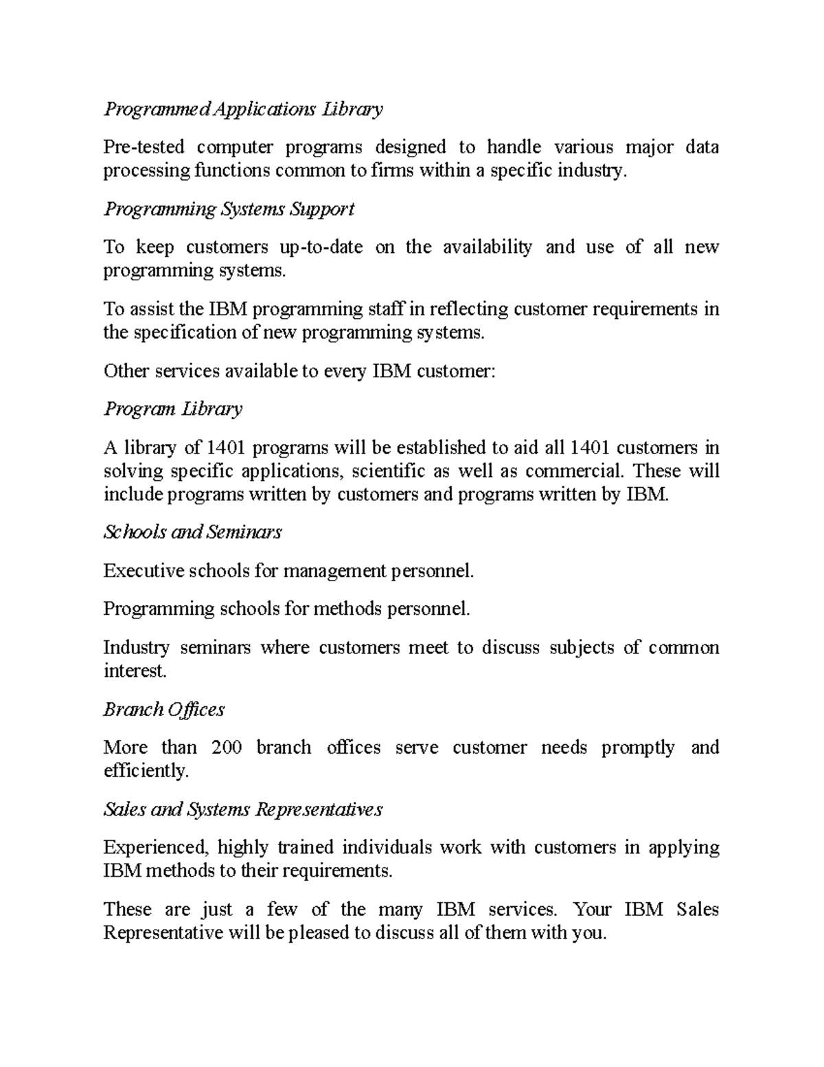 Computer Programming 101 - Programmed Applications Library Pre-tested ...