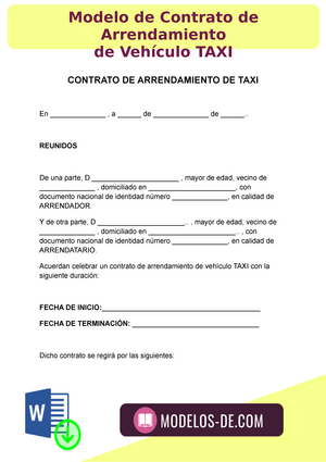 plantilla de contrato de arrendamiento simple gratis