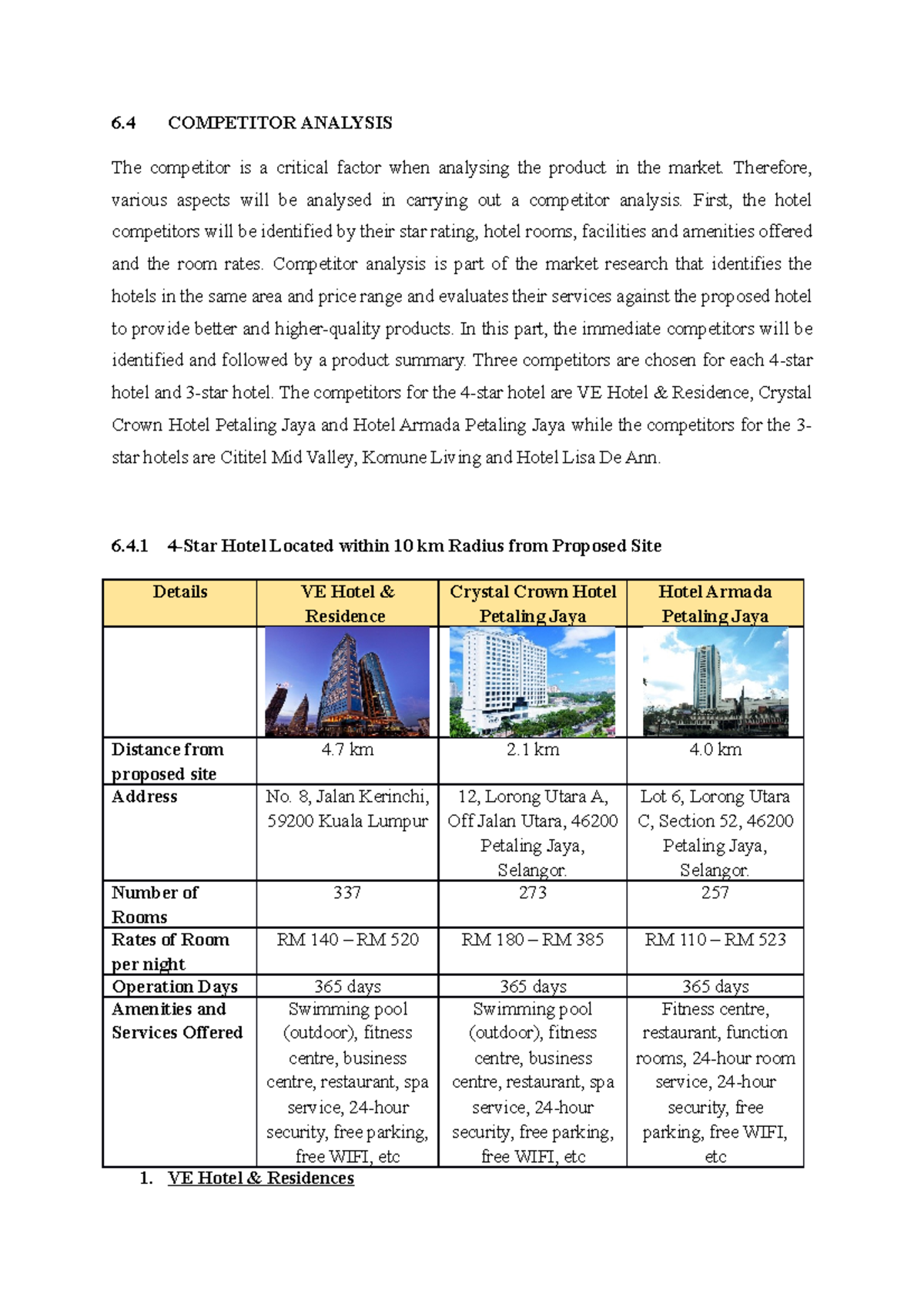 Competitor Analysis Rema 6 Competitor Analysis The Competitor Is A Critical Factor When Studocu