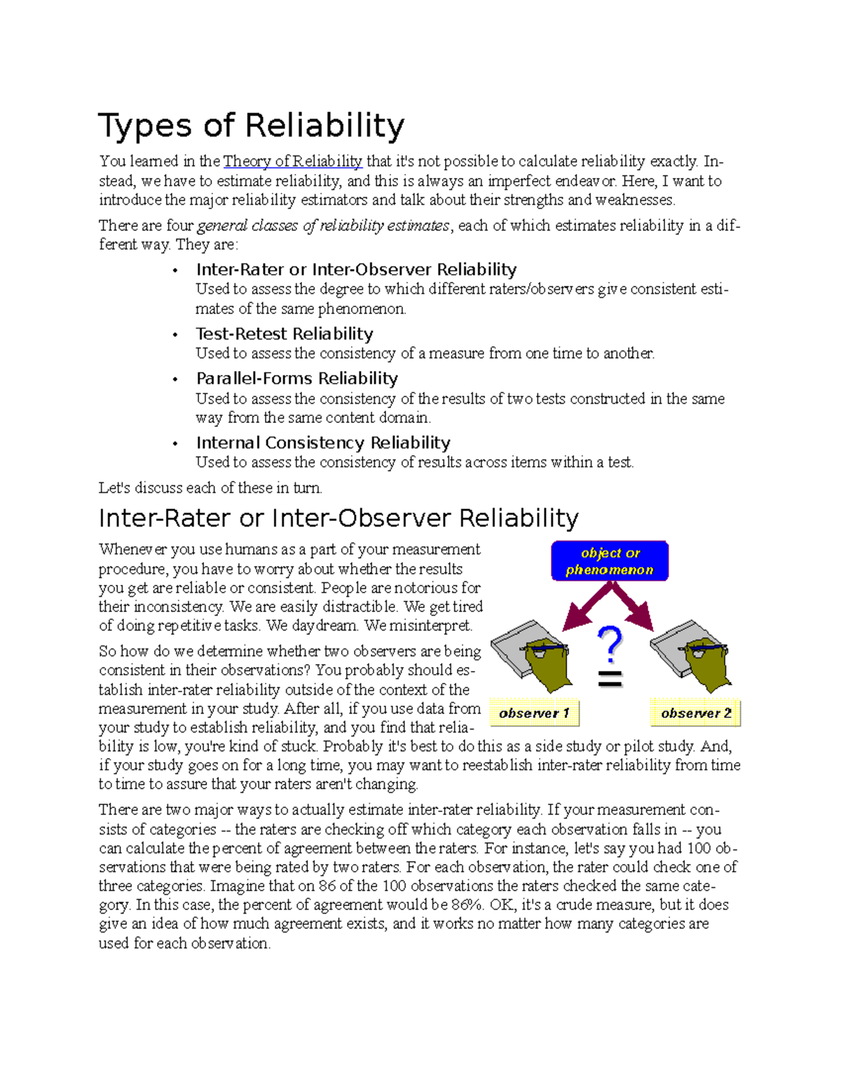 types-of-reliability-in-stead-we-have-to-estimate-reliability-and