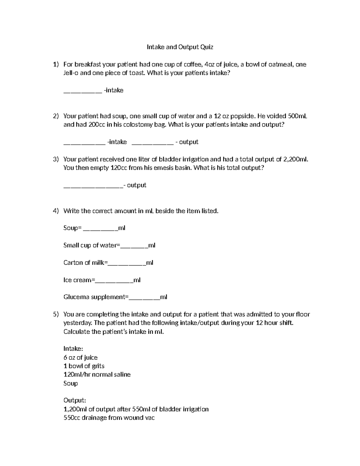 intake-and-output-practice-q-a-4-intake-and-output-quiz-for-breakfast