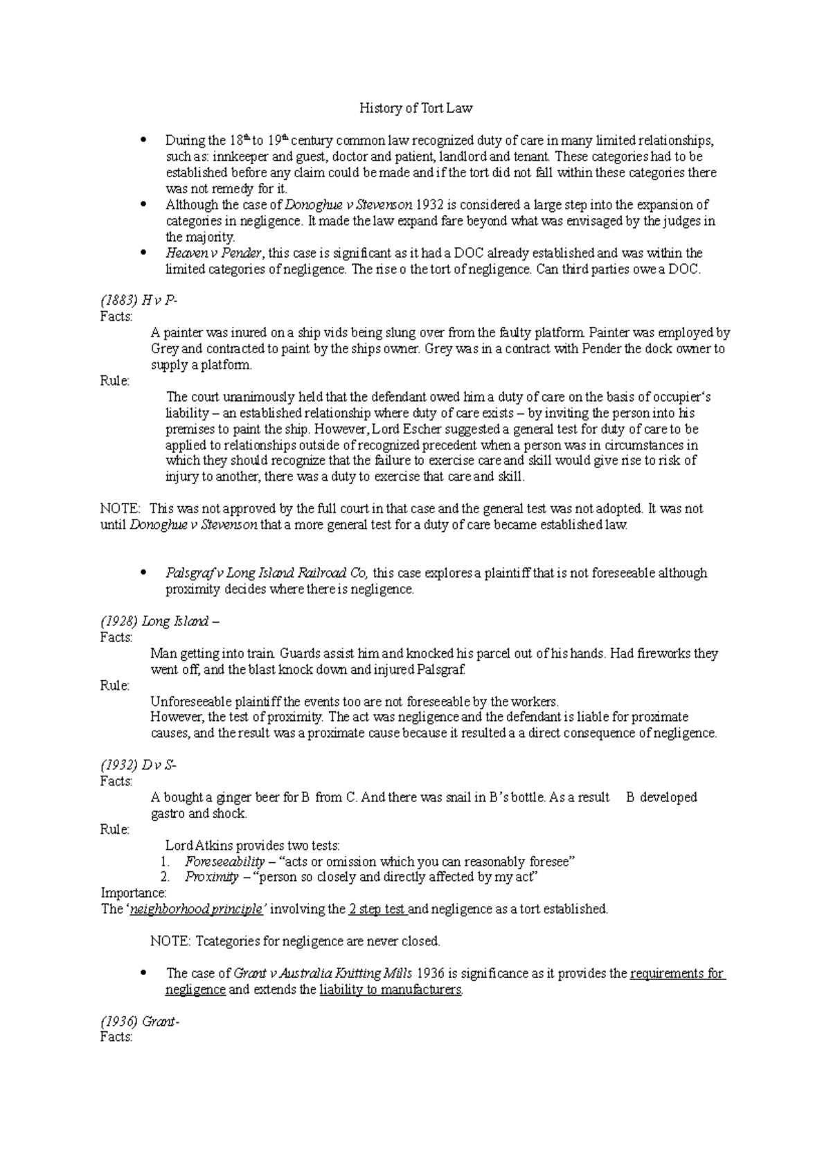 tort-law-definition