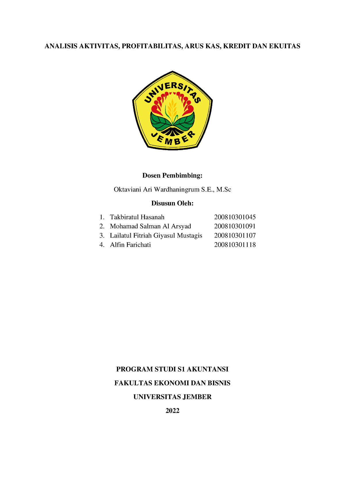 Analisis Keuangan PT Telkom Indonesia, Tbk - ANALISIS AKTIVITAS ...