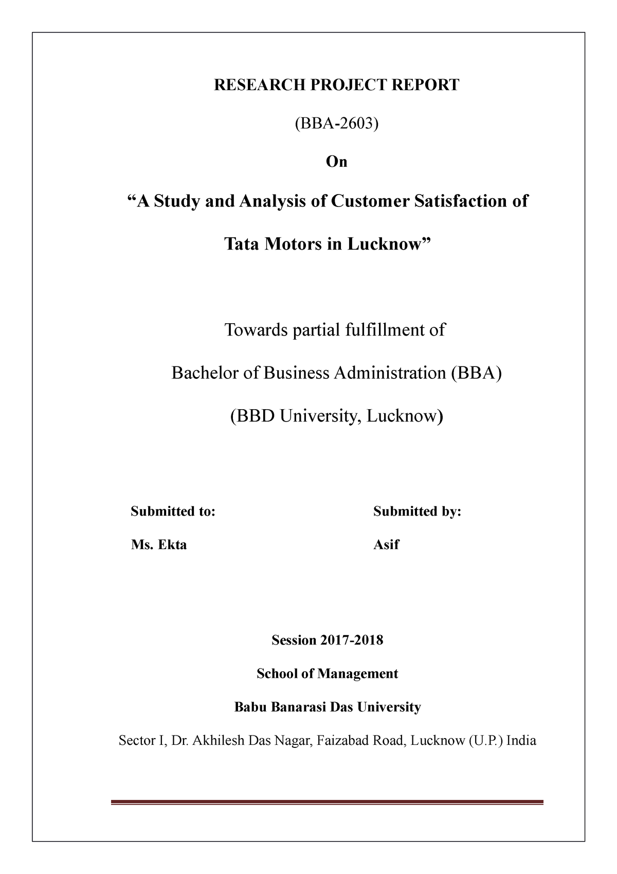 tata motors research report pdf