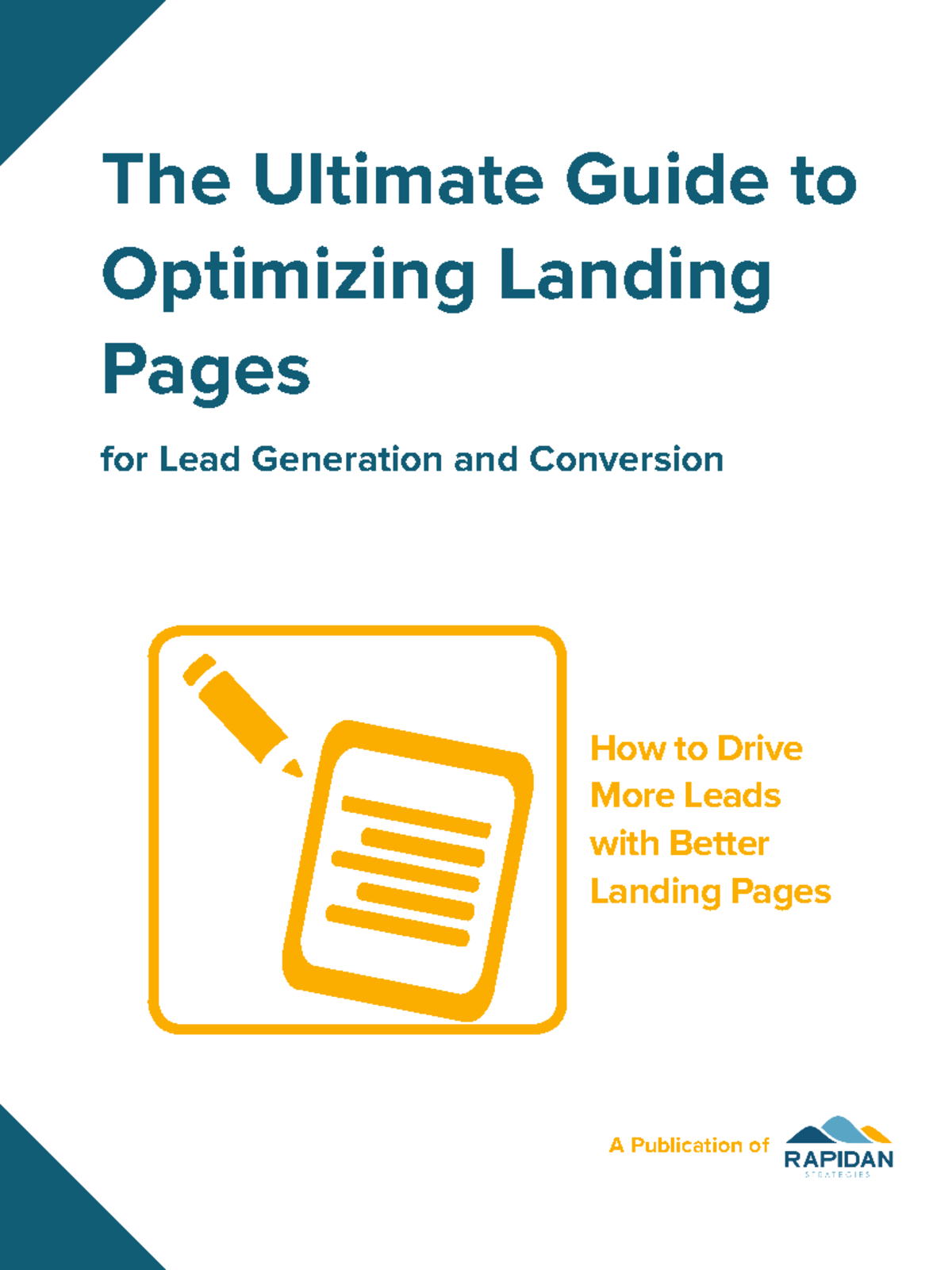 Optimizing Landing Pages - 1 Share This Ebook! The Ultimate Guide to ...
