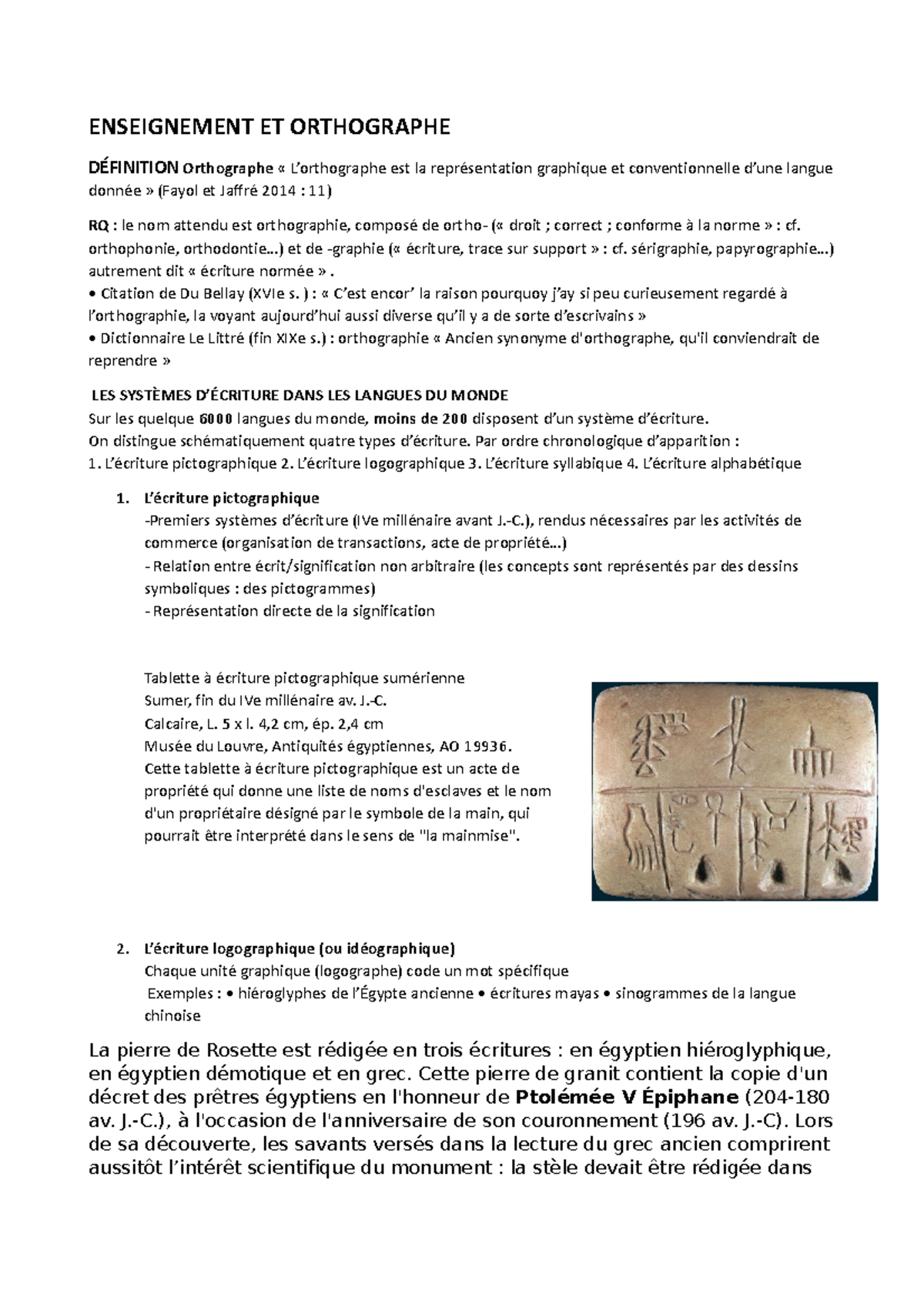 Enseignement ET Orthographe - ENSEIGNEMENT ET ORTHOGRAPHE DÉFINITION ...