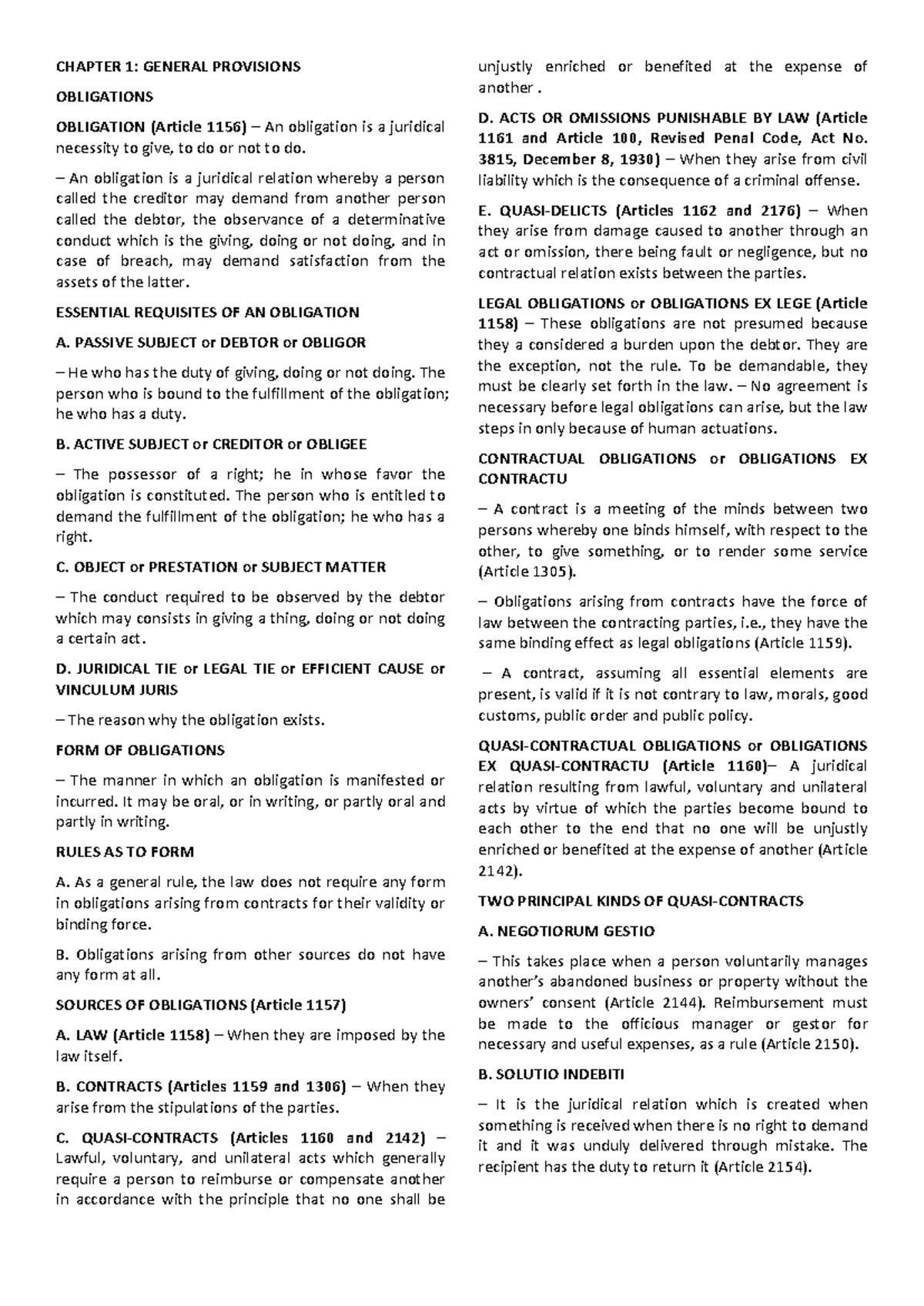 Chapter 1 - Chapter 3, SEC 4 - CHAPTER 1 : GENERAL PROVISIONS ...