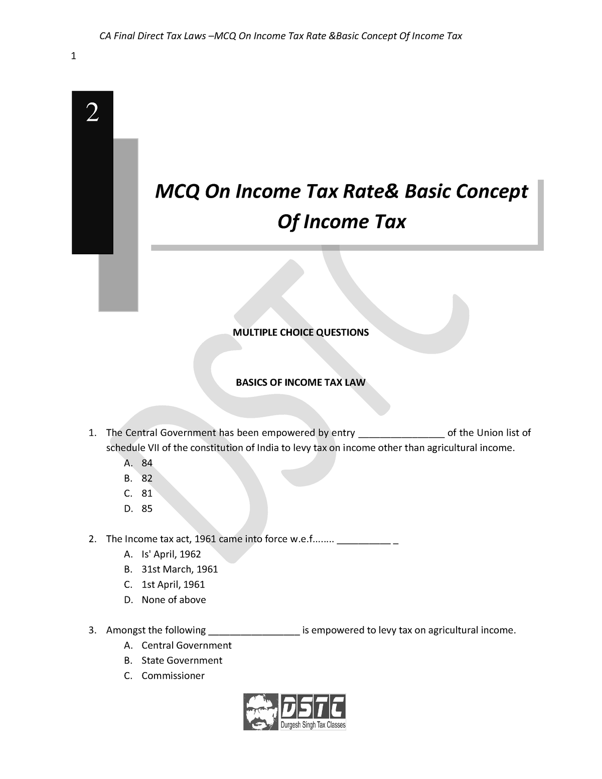 chapter-1-mcqs-on-income-tax-rates-and-basic-concept-of-income-tax-ca