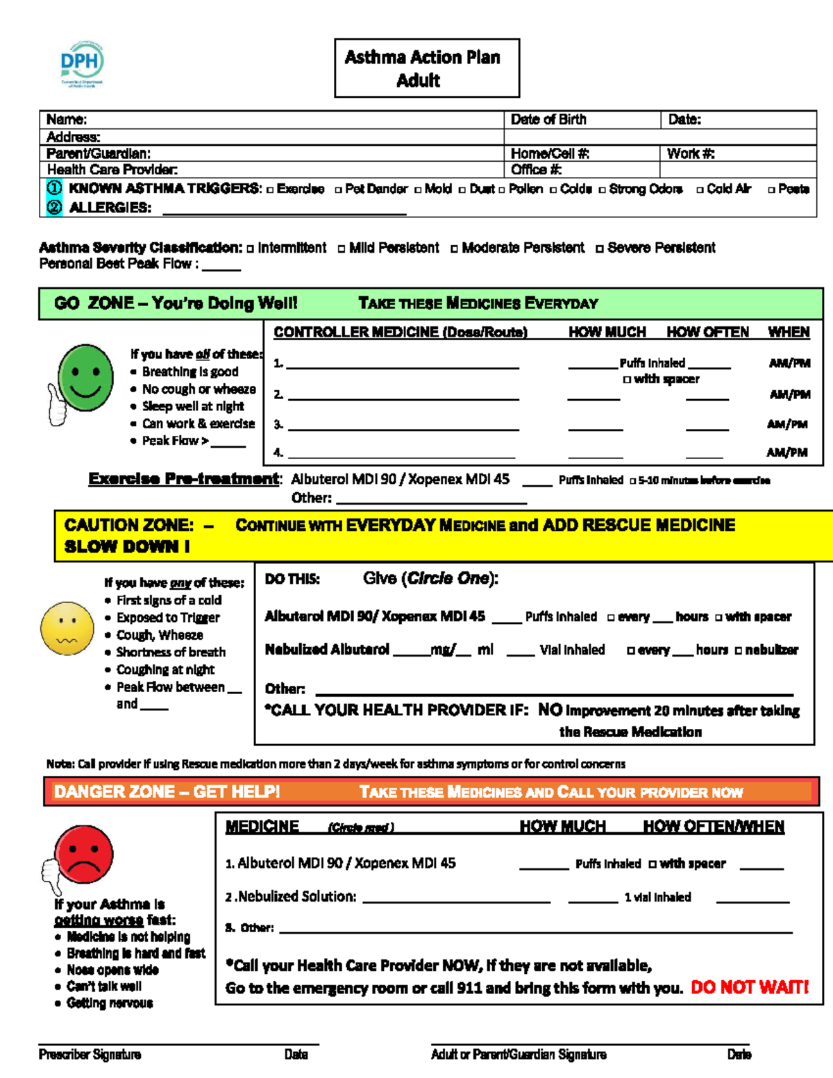 Asthma Care Plan - NURS 2222 - Studocu