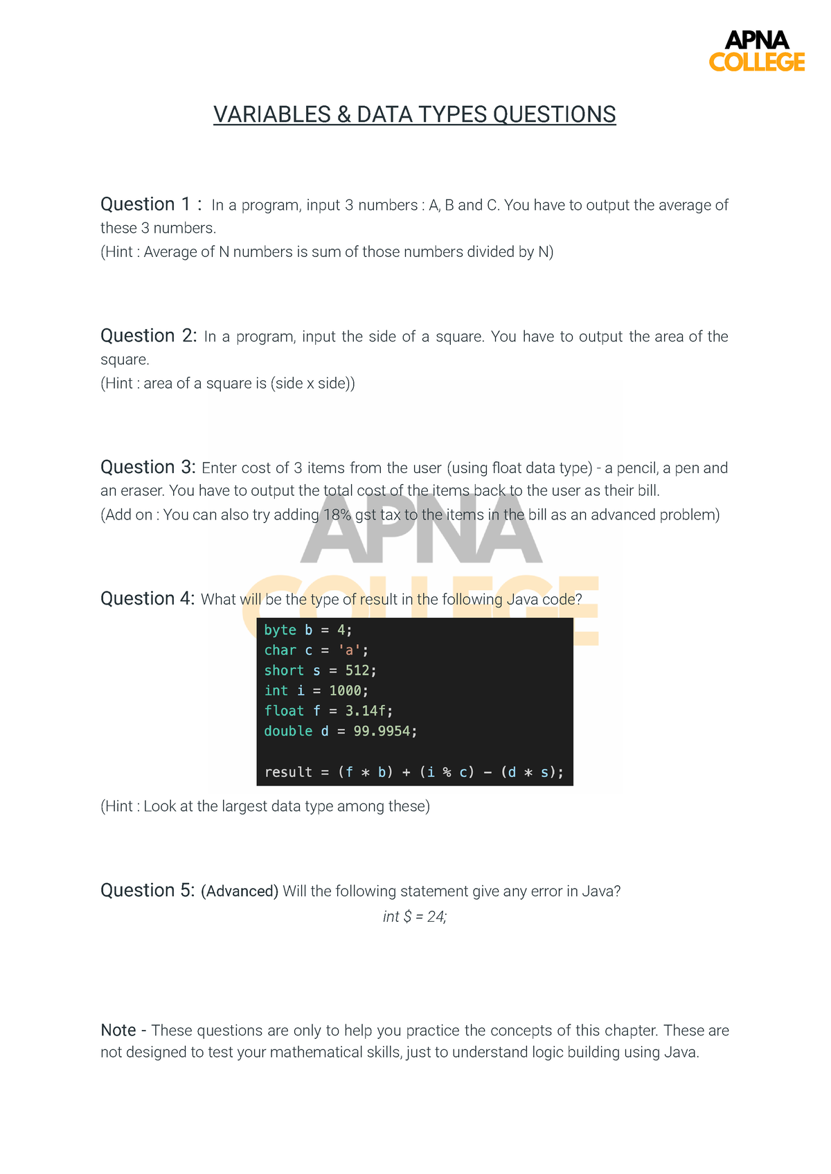 computer fundamentals assignment questions