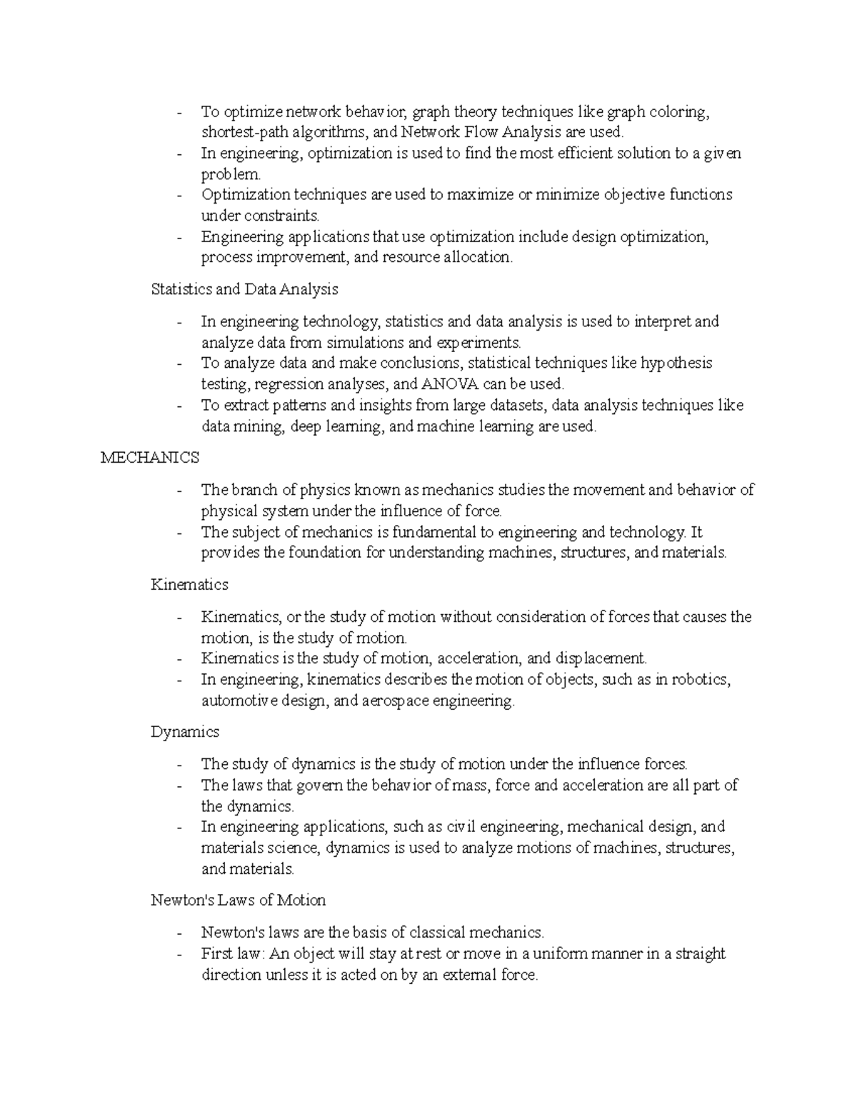 ENT 104 Notes 5 - Mathematical modeling of circuits, circuit ...