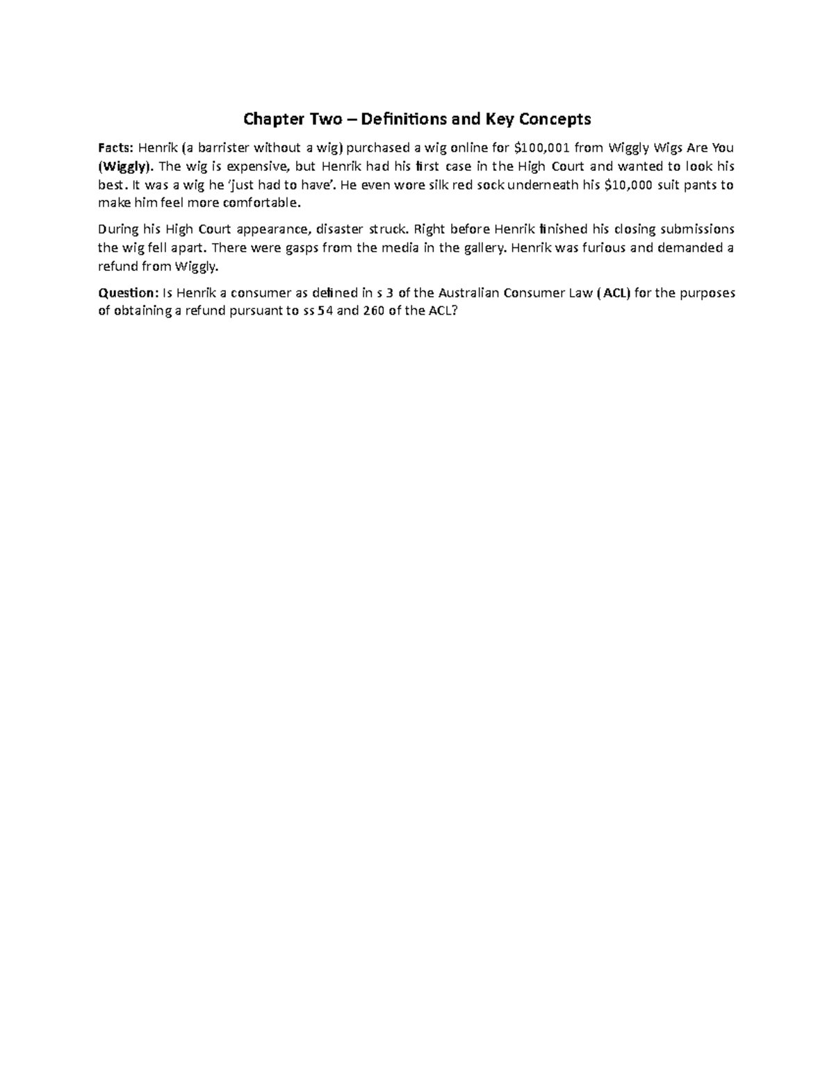 Week 2 - Definitions and Key Concepts - Chapter Two – Definitions and ...