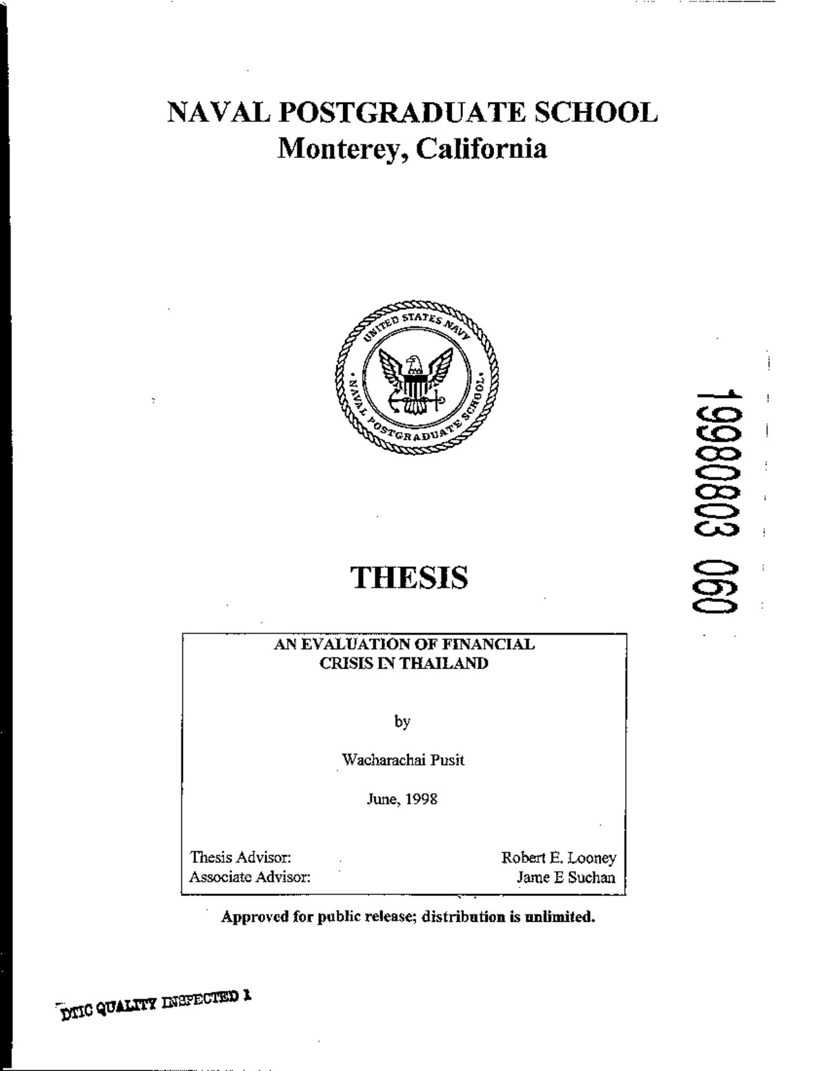 naval postgraduate school thesis library