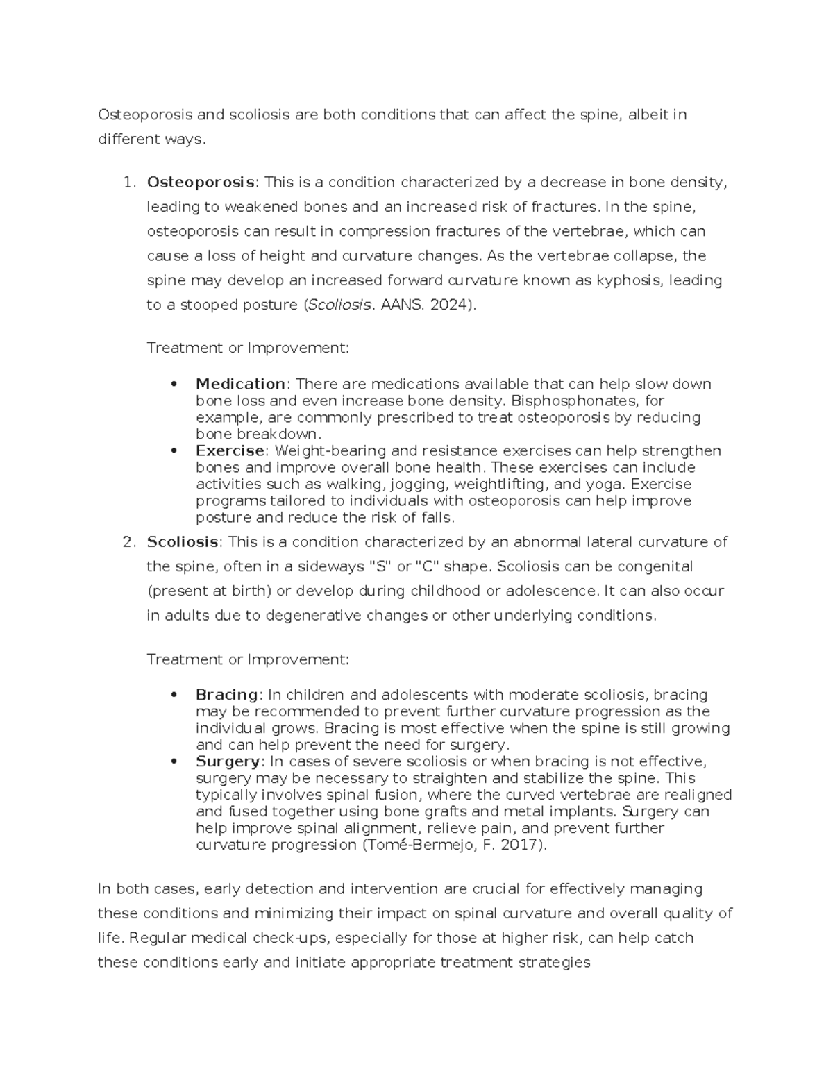 BIO TOPIC THREE WEEK DISCUSSION POST QUESTION - Osteoporosis and ...