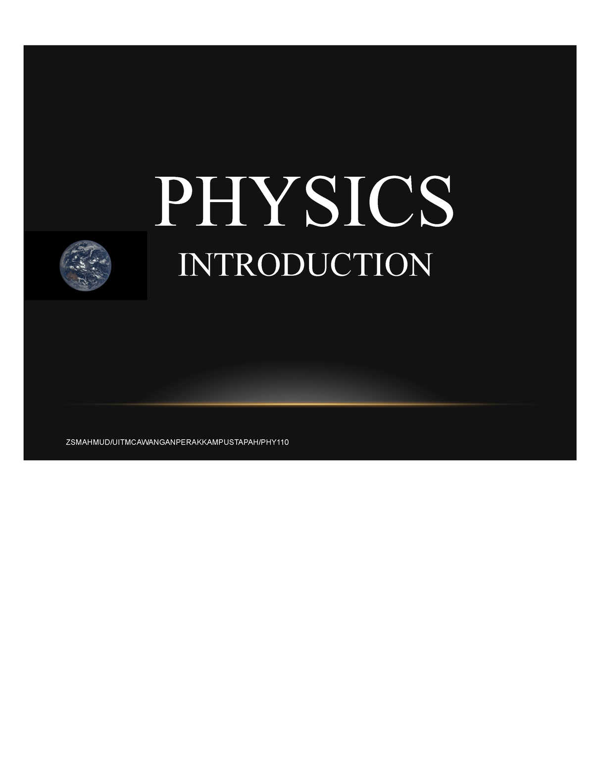 Screenshot 2022-11-06 at 10.25.13 PM - PHYSICS INTRODUCTION - Studocu