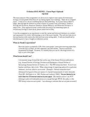 Evolution - Evolution Chapter 4 Estimating evolutionary trees Phylogeny ...