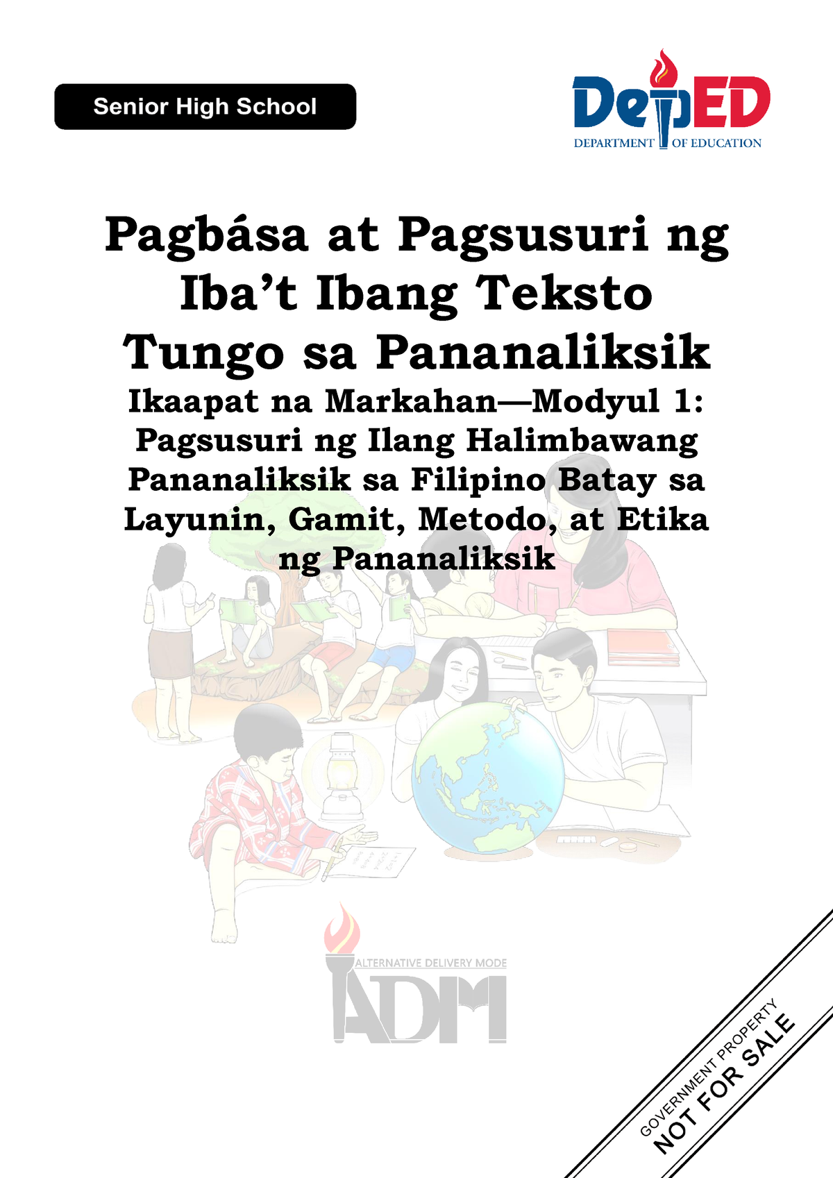 Pagbasa At Pagsusuri Module 1 - Pagbása At Pagsusuri Ng Iba’t Ibang ...