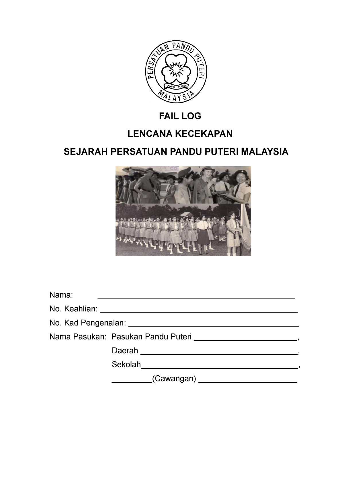 Modul LK Sejarah Persatuan Pandu Puteri Malaysia Updated 08112021 ...