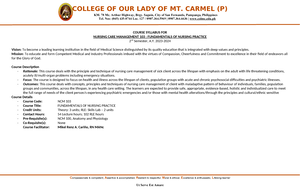 Module 1 General Survey - NCM NCM 101101 College Of Nursing Application ...