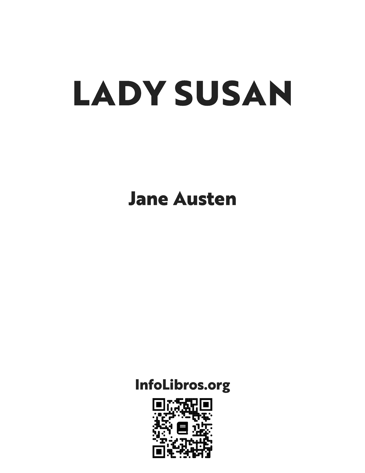 15 lady-susan-jane-austen - LADY SUSAN Jane Austen InfoLibros SINOPSIS ...