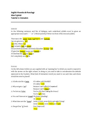 Practice On Features & Natural Classes - English Phonetics & Phonology ...