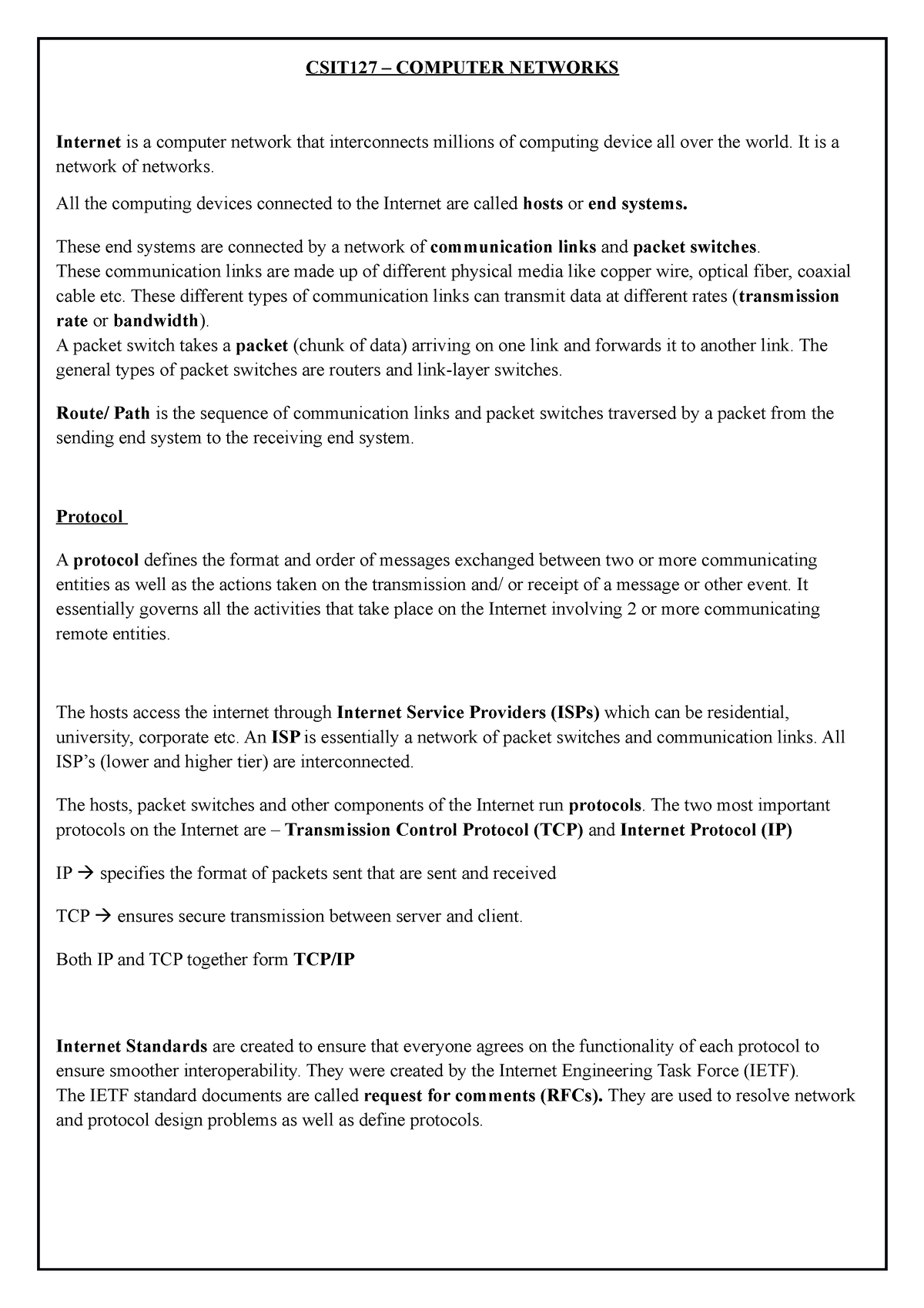 computer-networks-csit127-computer-networks-internet-is-a-computer