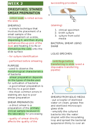BACT-LAB- Transes-W3- Laboratory Safety AND Microscope - CLINICAL ...