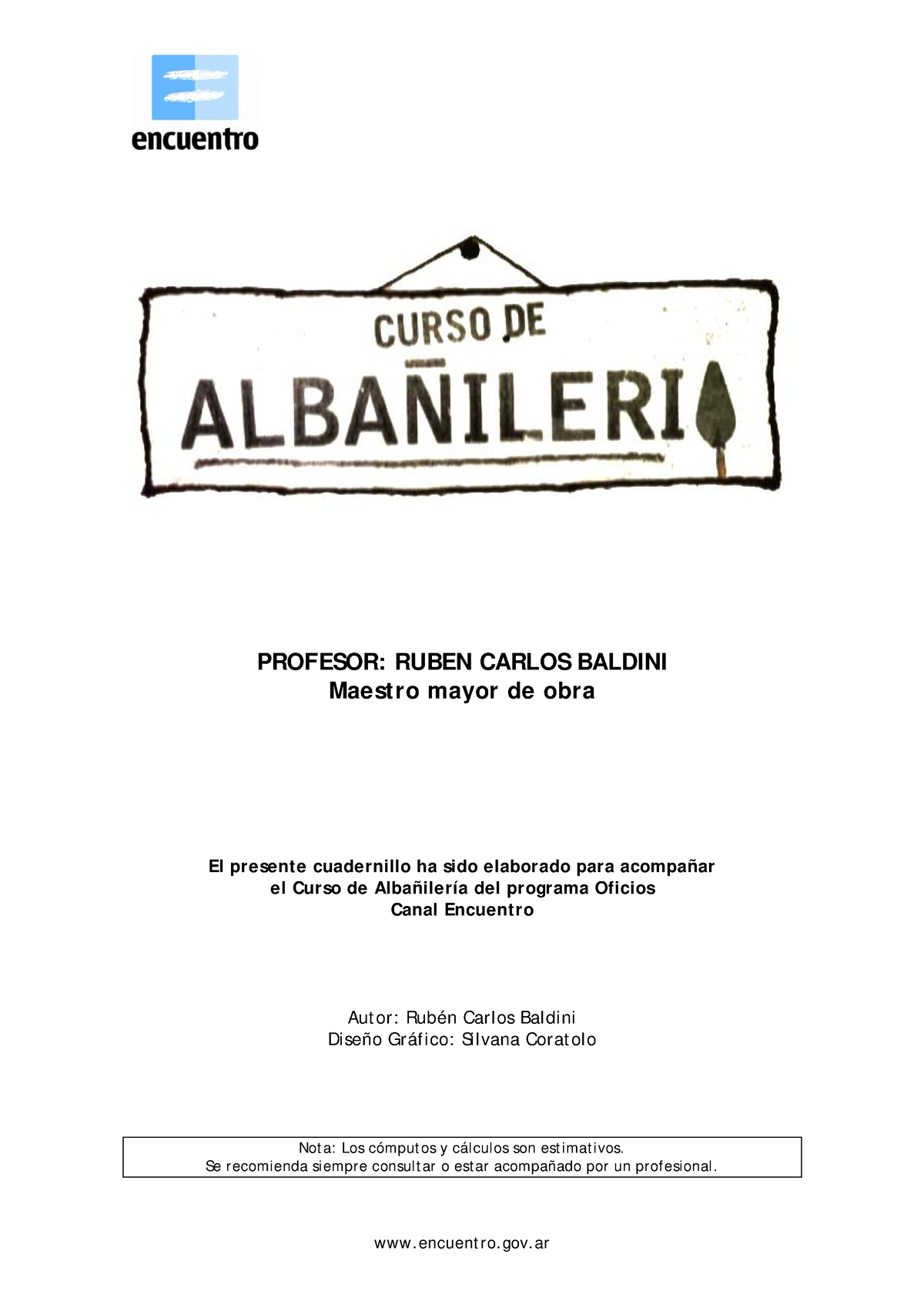 Manual De Albanileria - Estudo Basico De Construccion - PROFESOR: RUBEN ...