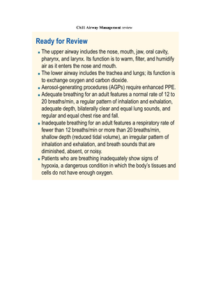 Bl S Review - note - Prep. Health and Physical Education I - BlS Review ...