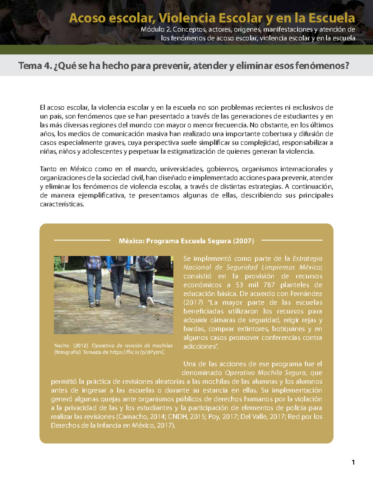 M2 t4 acoso violencia - Acoso escolar, V iolencia Escolar y en la ...