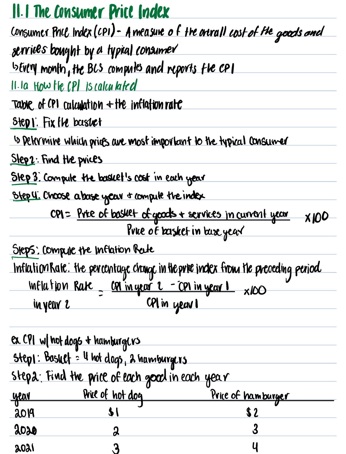 Chapter 11 Measuring The Cost Of Living - ECON201 - Studocu