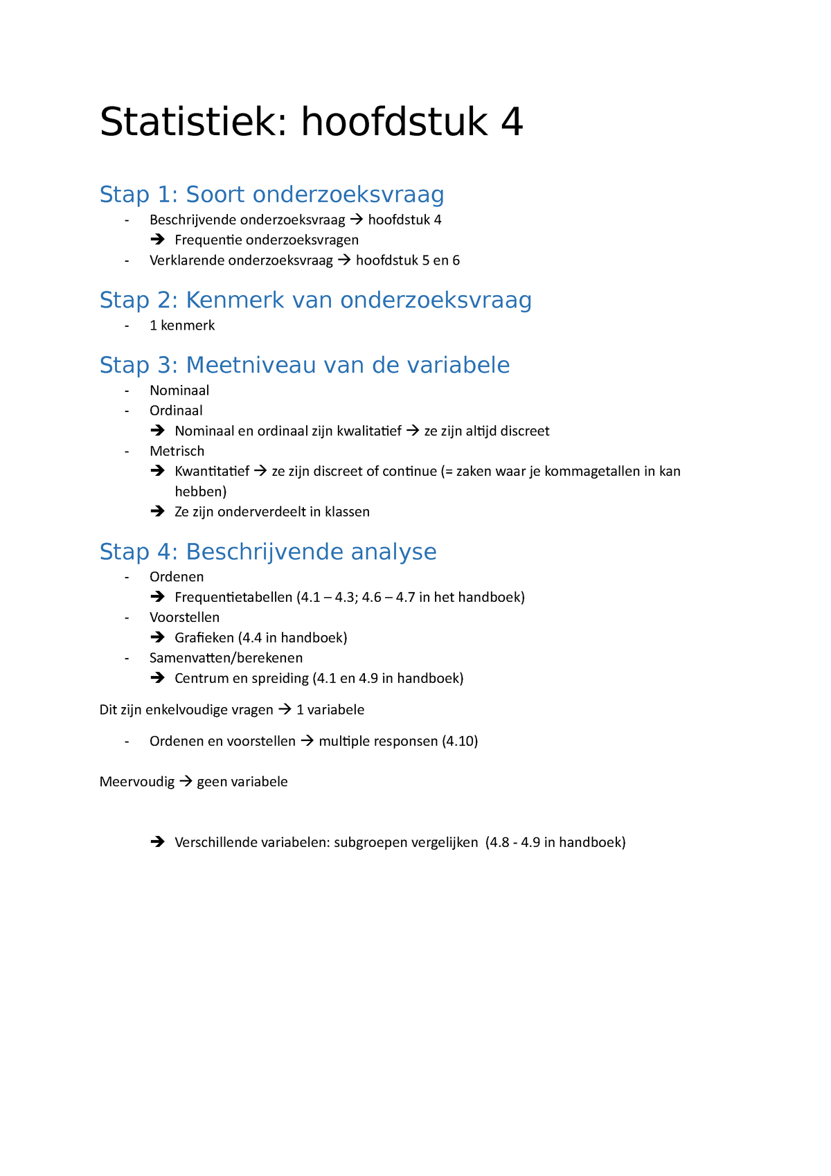 Statistiek Hoofdstuk 4 - Verkeerd In Een Zeer Goede Gezondheid? Weer ...