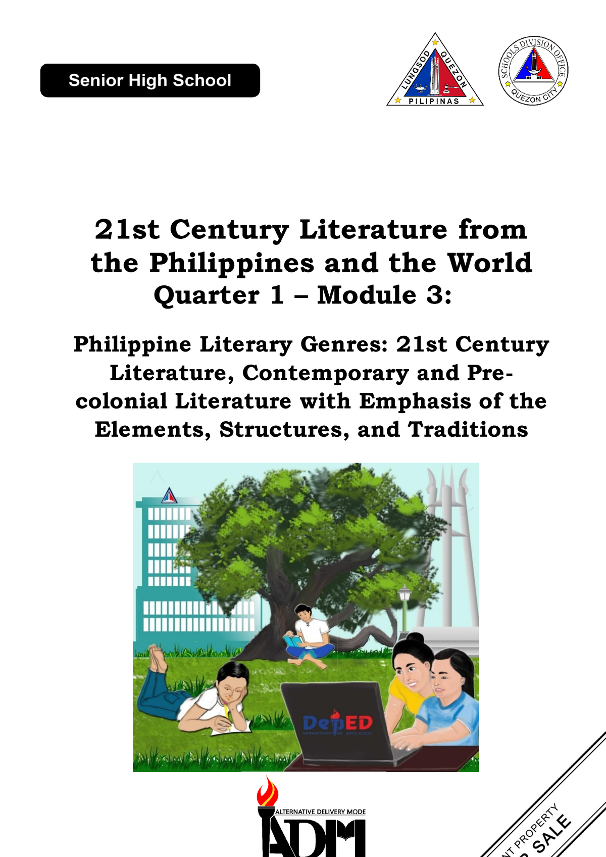 21st Century Literature Of The Philippines And The World Gr11 12 Q1 ...