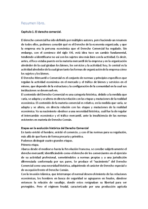 Do Parcial Resumen Comercial Derechos De Seguros Ley Es Un